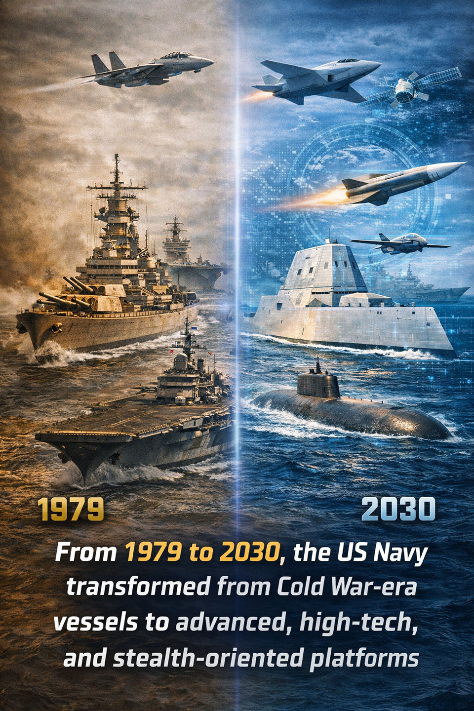 200 Years of Naval Dominance: U.S. 1979 to 2030, the US Navy ...