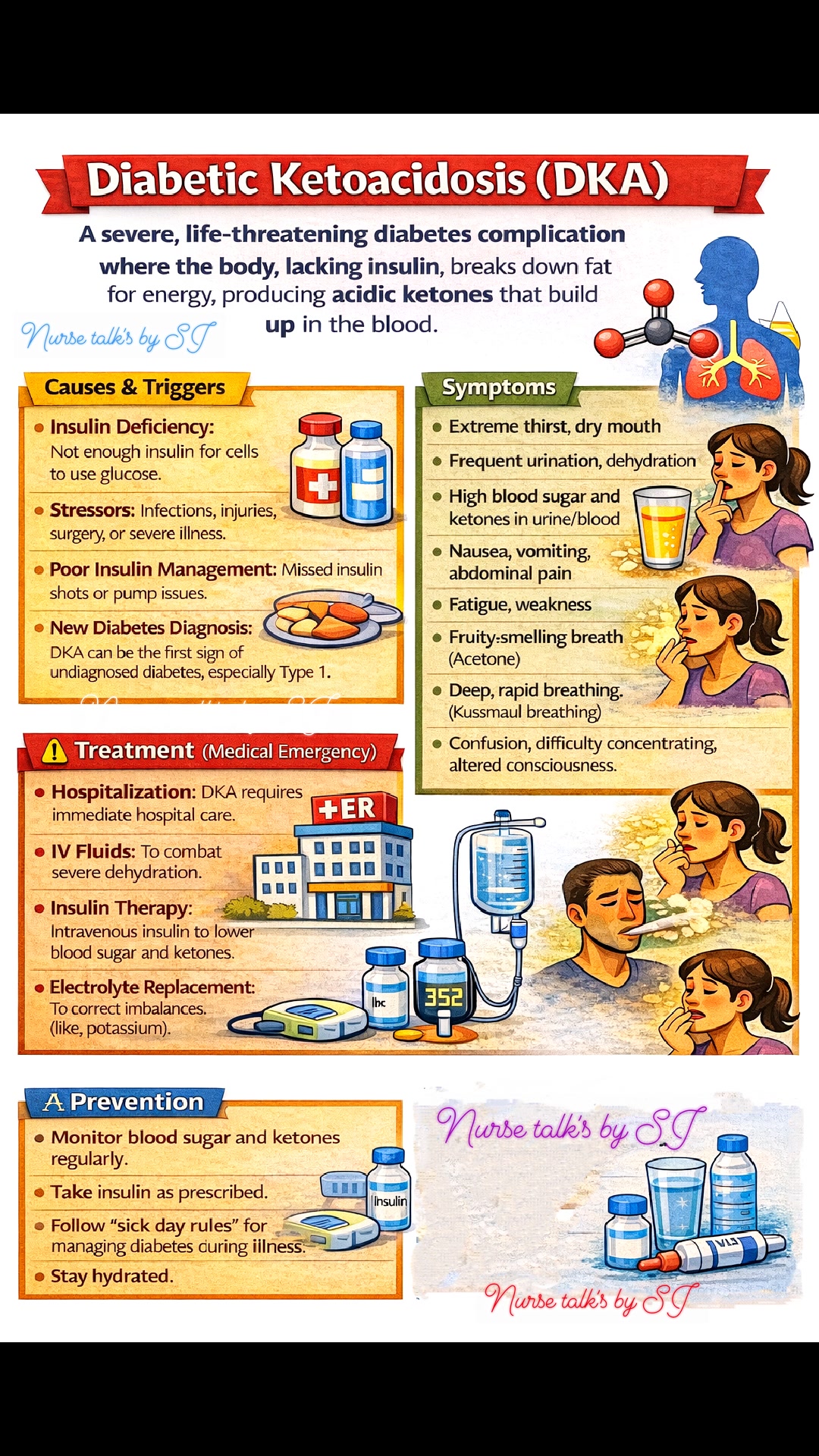 DKA - Diabetic Ketoacidosis #DKAawareness #DiabetesAwareness # ...