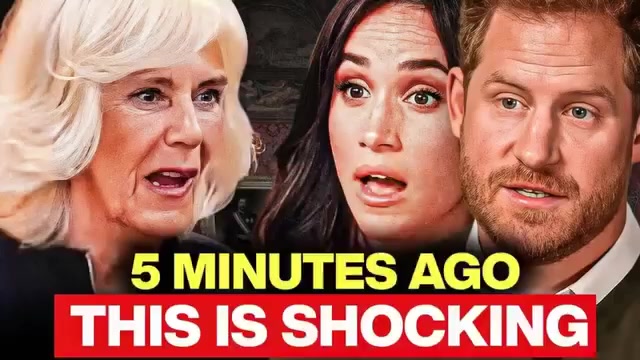 30 Minutes Ago! Meghan Markle ‘Turns Pale’ as Camilla Reveals Harry and ...