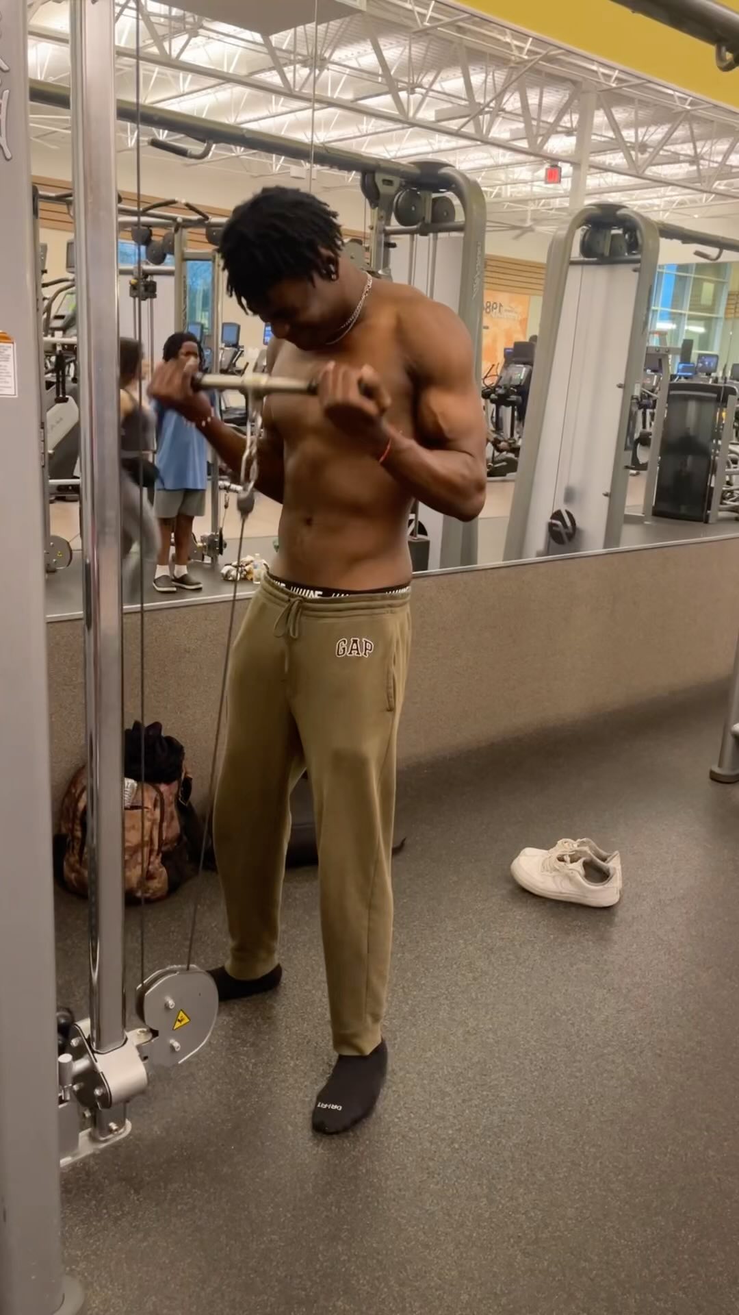 Alien Gains😏 #fitness #bodybuilding #gym #fyp #gymrat #reels | Scott 🇳🇬 ...