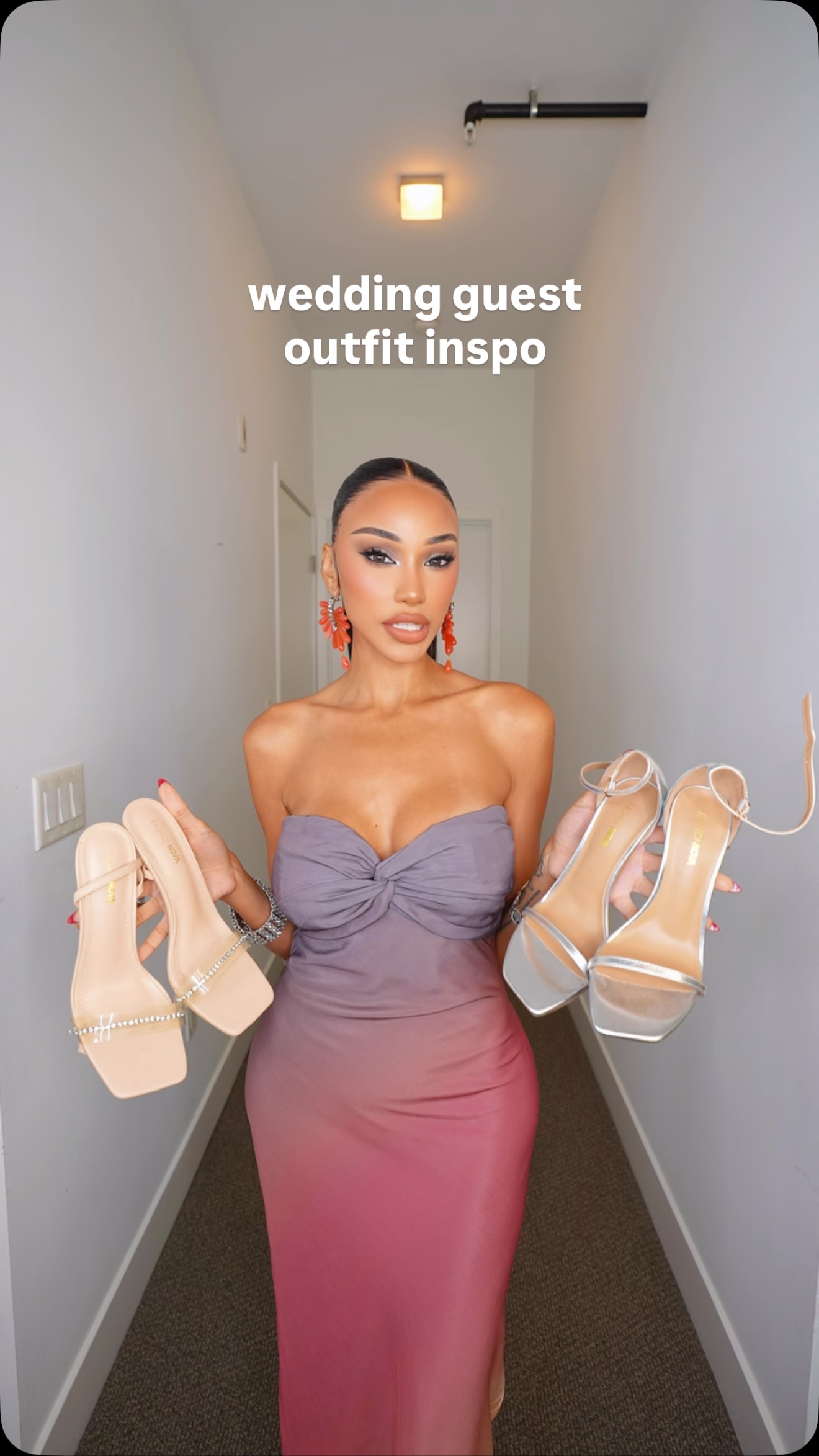 raise a toast satin plisse halter maxi dress Give me 10 please 💅 @haylynn_ https://vici-dolls.visitlink.me/msoWeI Featured: Armela Shell Mini Bag Bella Faux Leather Strappy Kitten Heel Park Av S26BRK1968