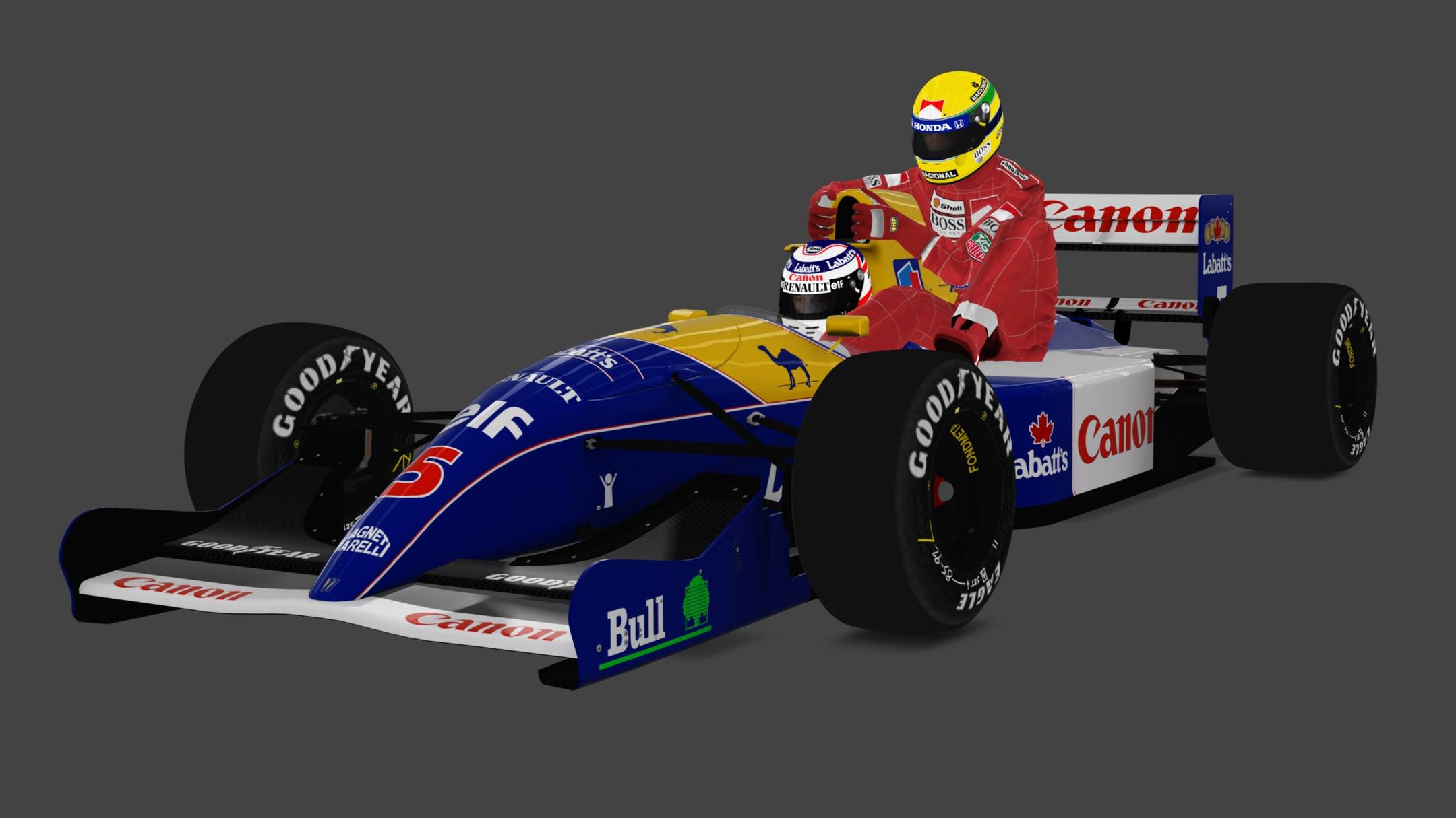 Ayrton Senna vs Nigel Mansell Taxi Ride in 1991 British Grand Prix