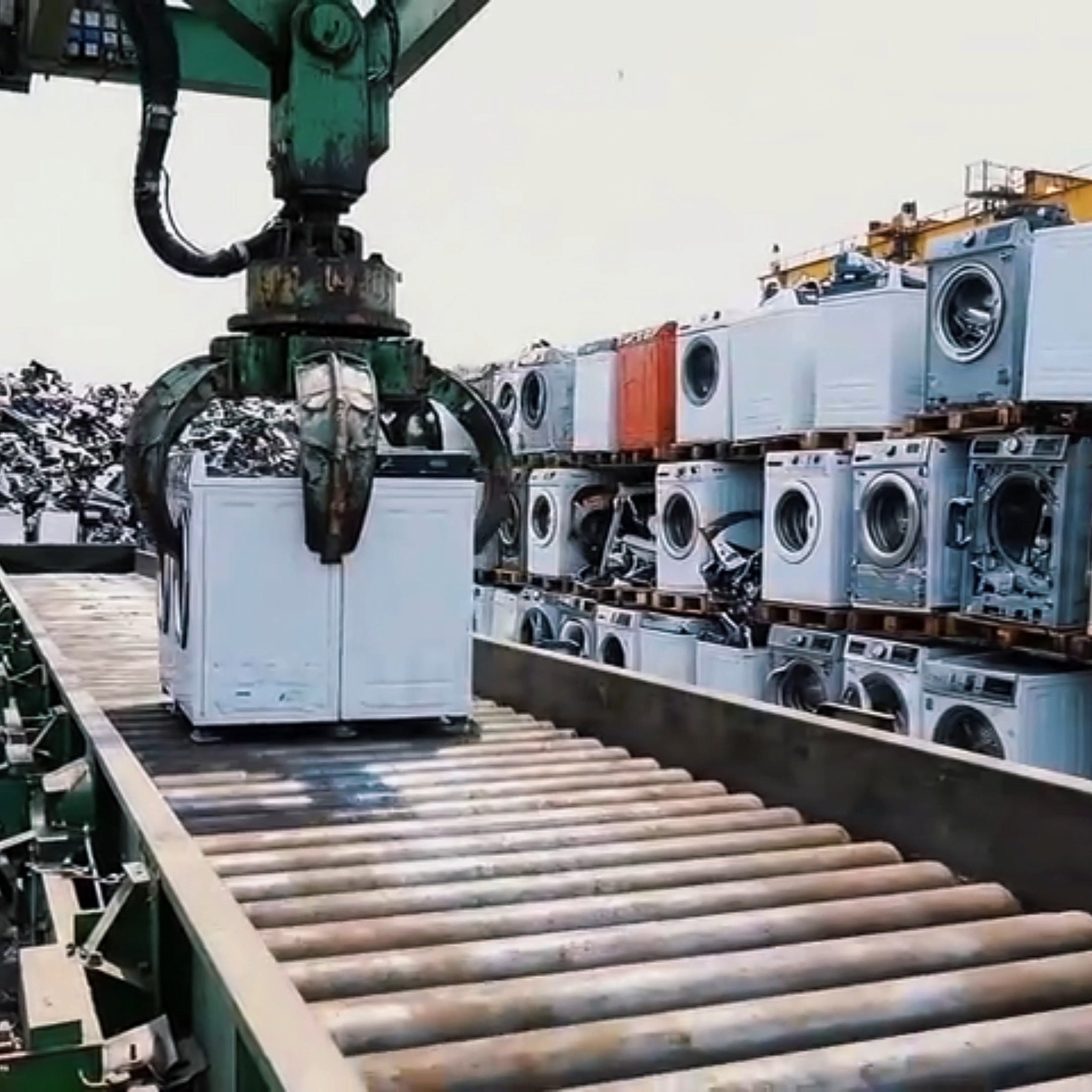 Making Bottles from Scrap Washing Machines in Factory #restoration # ...