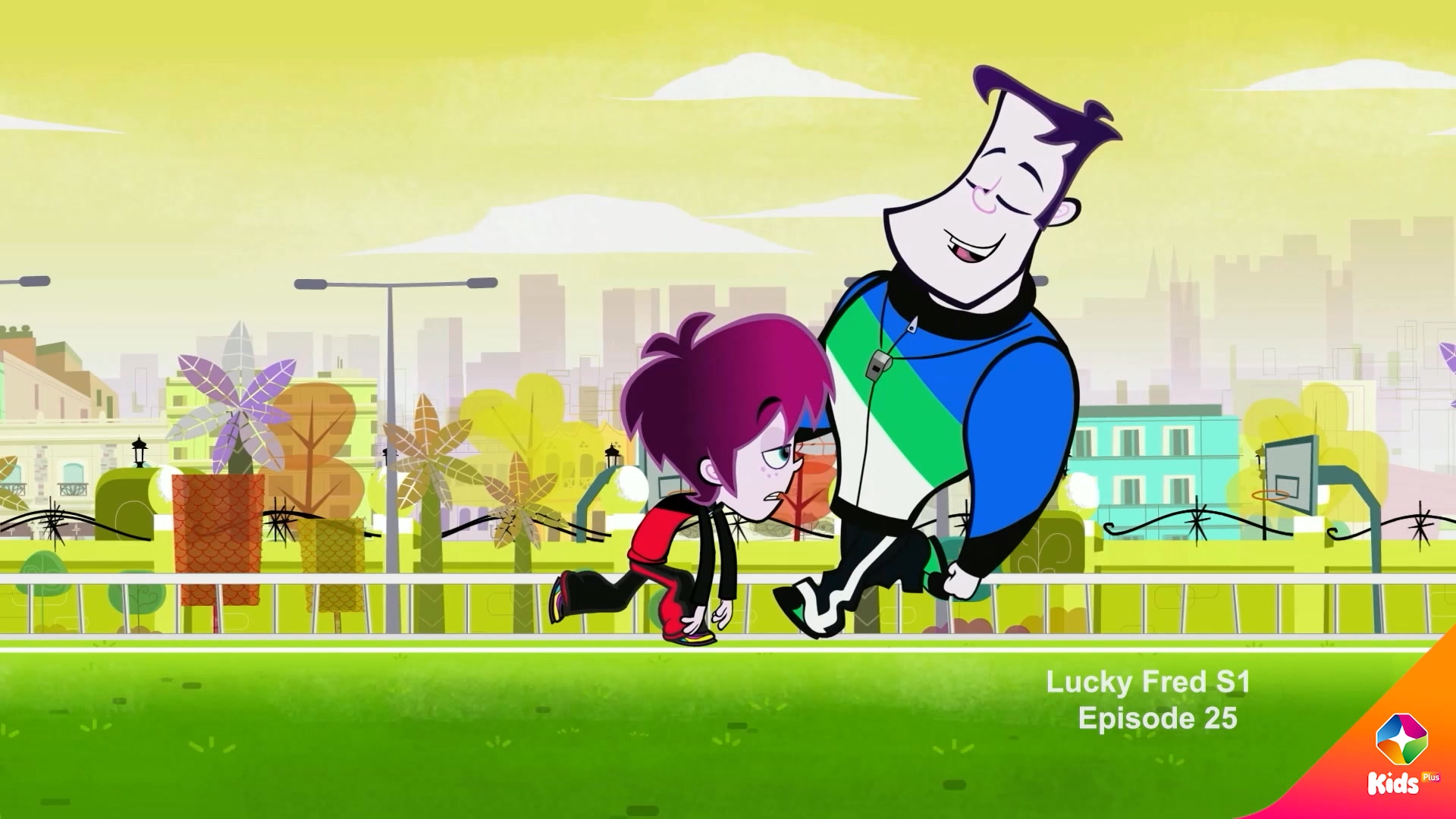 Middle school just got a major upgrade. Fred's got a robot best friend ...