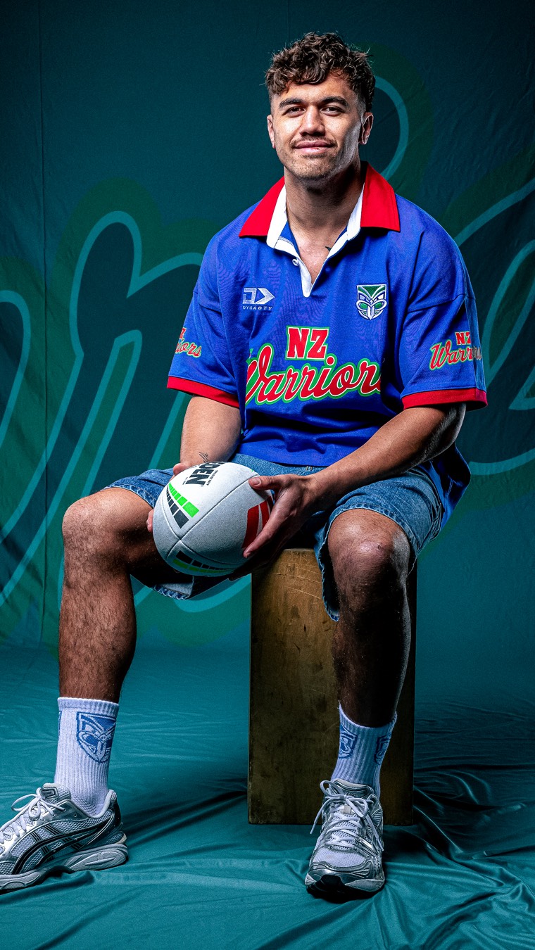 1997 vibes, 2026 fit 🟦🟥🟩 One NZ Warriors Throwback Jersey