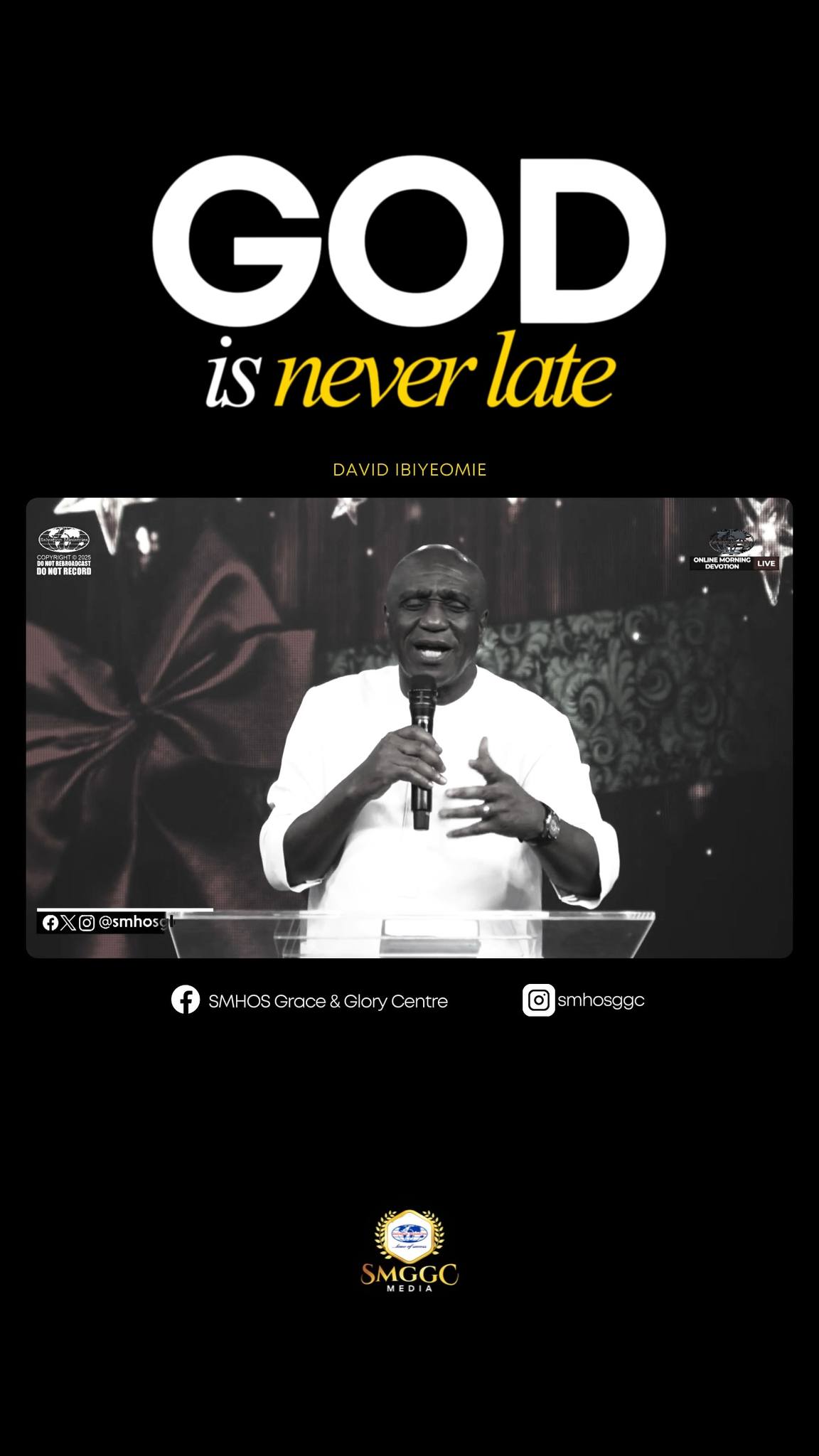 No matter the situation, God is never too late to intervene! . . Sermon ...