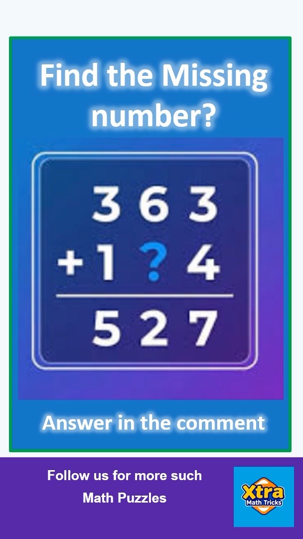 Can you find the missing number? Answer in the Comment box. IQ Test ...