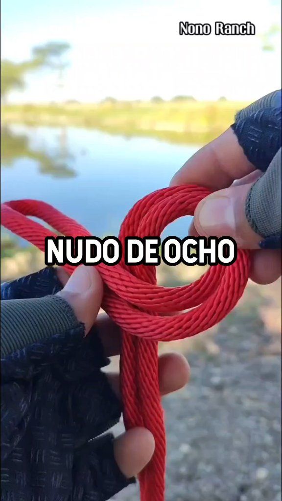 Nudo de ocho para ganchos 💯😉 #thanksgivingweekend #longweekend | Nono ...
