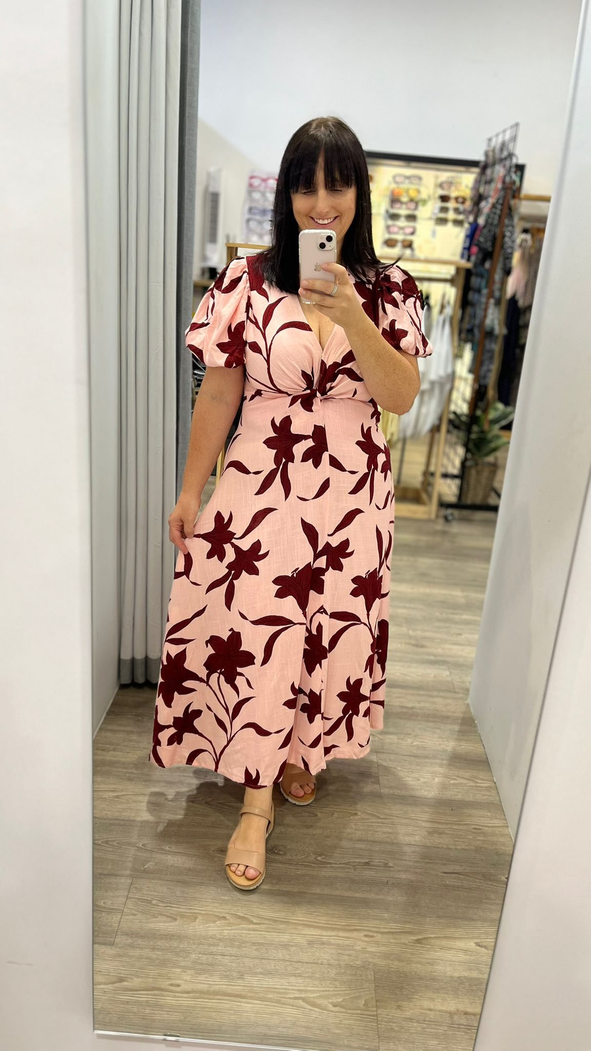 elliatt white dresses Scarlett Butterfly Midi Dress In White