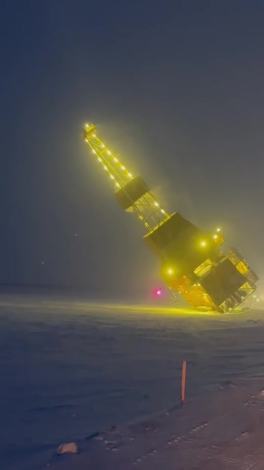 The #Doyon Drilling Rig has toppled over. No injuries have been ...