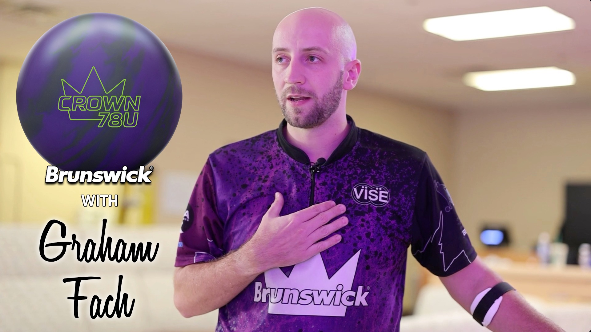 Graham Fach talks about the Brunswick Crown 78U in this candid on
