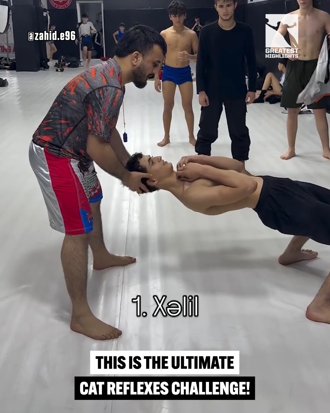Watch as these athletes take on the most difficult reflex challenge ...