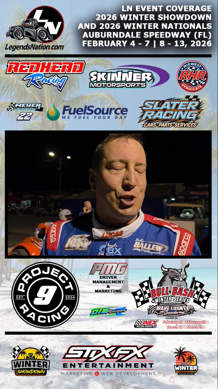 Hear from Kyle Busch, winner of the Legends Masters feature during the ...