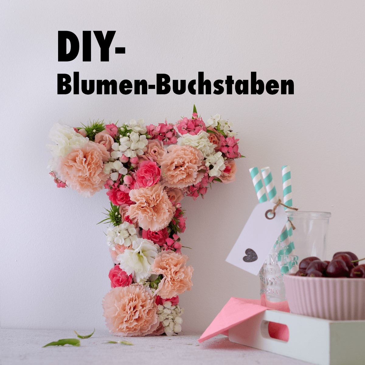 Alles Tolle beginnt mit einem T! 💐, Nutze die Chance und sage @T doch mal wieder, wie schön es ist, dass es sie/ihn gibt! 🙆, Wir wünschen viel Spaß beim Nachbasteln! | TEDi Deutschland