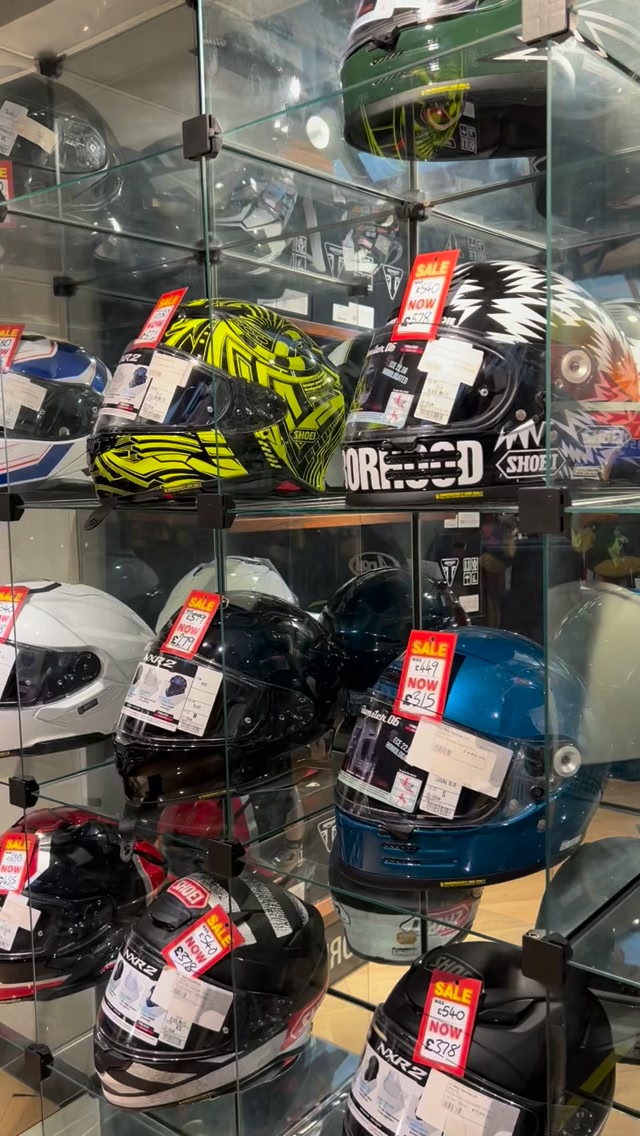 clearance shoei helmets GT-Air 3 Discipline Helmet - TC-2 The SHOEI Neotec 3 Law Enforcement is built for riders who need flexibility Shoei X-Fifteen Toprak Full-Face Helmet