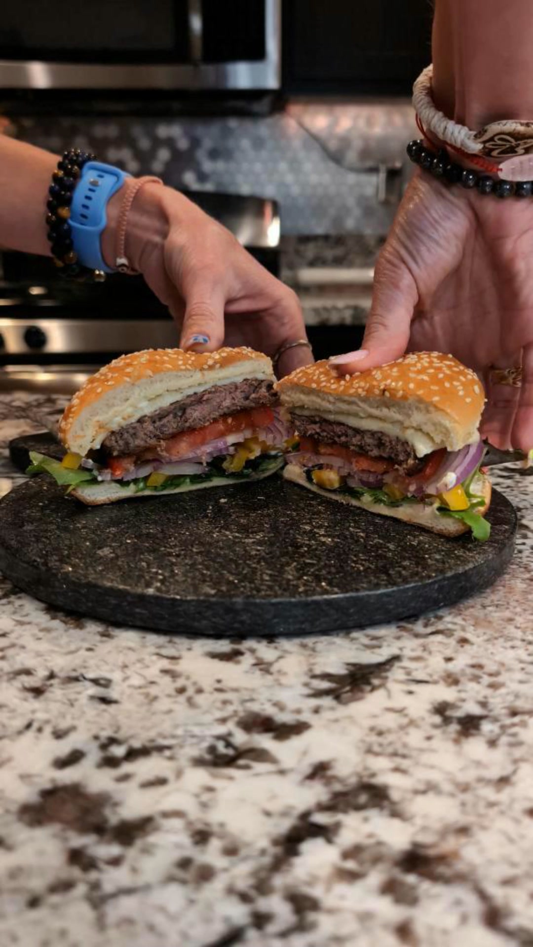 YES Homemade perfect burger #homemade #perfect #recipe #cooking #juicy ...