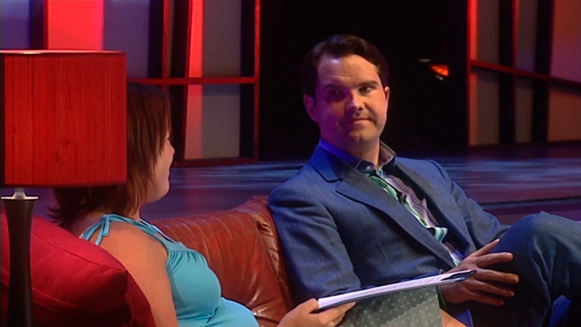 Audience Member Interviews Jimmy | Jimmy Carr | Jimmy Carr, talk show, training | Jimmy gets ...