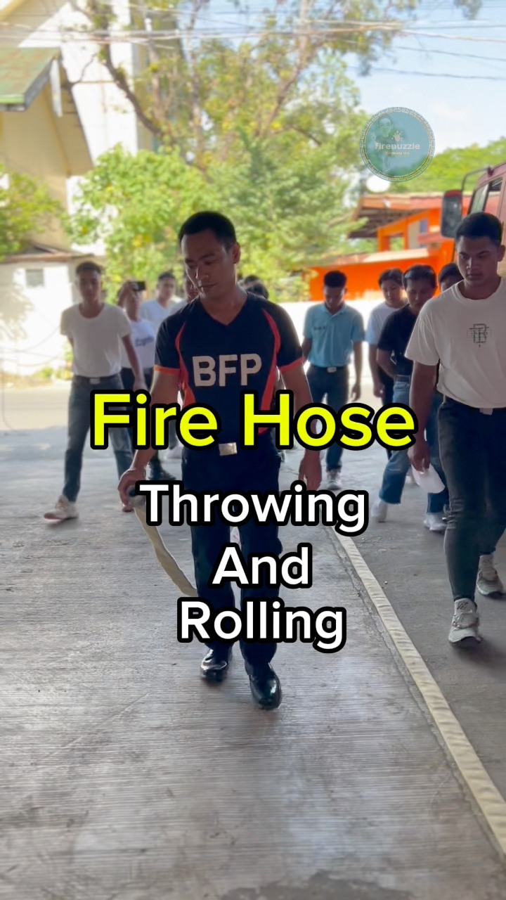 🚒 Fire Hose Throw, Roll, and Recovery Back to the basics—done right. 💪 ...