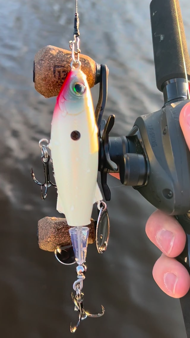 Introducing the ClapTail™ 110!Your new favorite topwater bait—born
