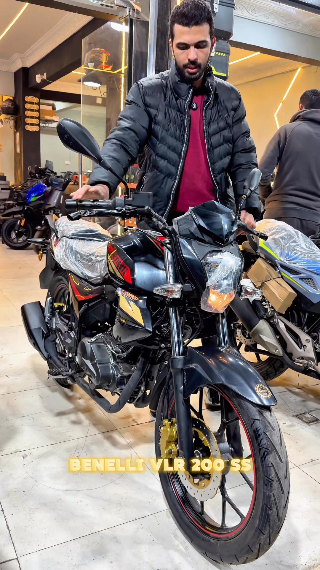 موتوسيكل Benelli VLR 200 Super Sport 📢 ️ موتور 200cc قوي (13 حصان) ️ ...