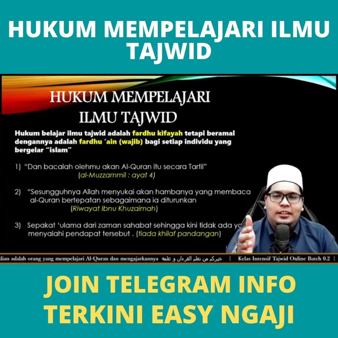 Easy Ngaji Hukum Mempelajari Ilmu Tajwid Facebook