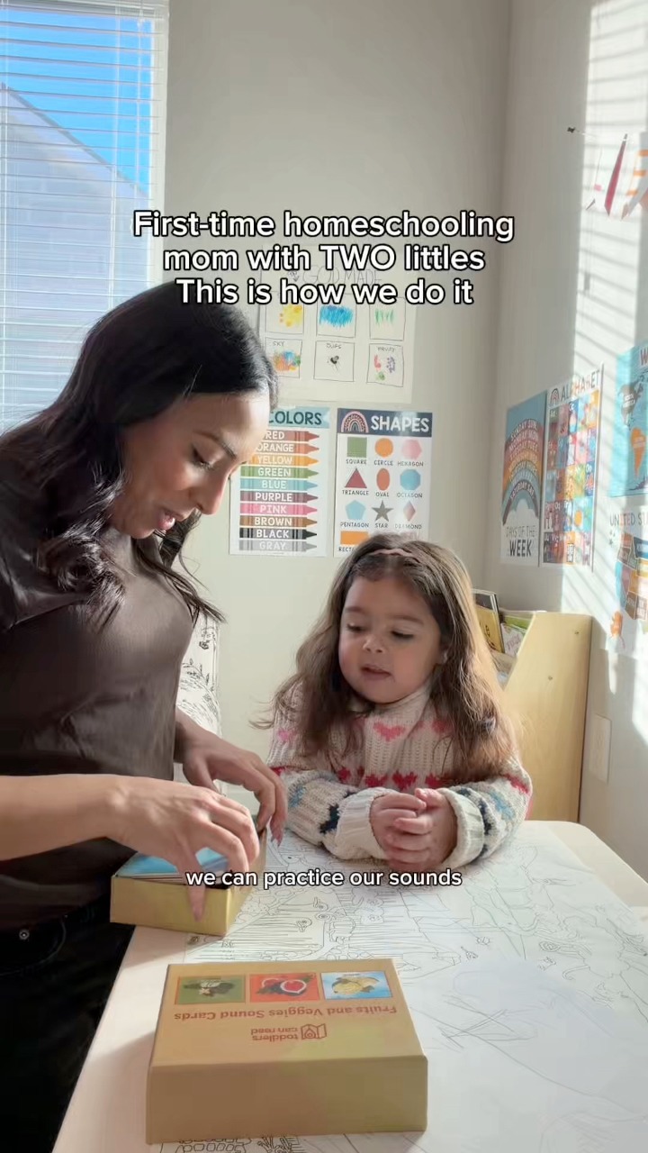 This was our official first week of homeschool ️ My daughter is 3, my ...