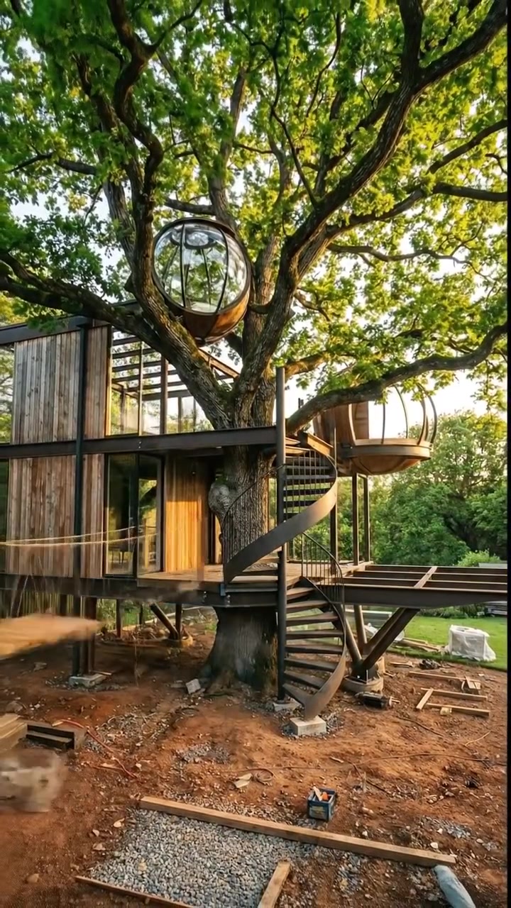 Ever dreamed of escaping the world without leaving your yard? We pushed ...