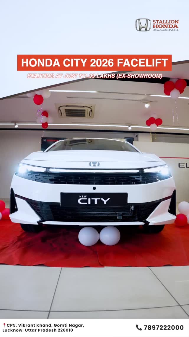 Facelifted & fabulous! The all-new Honda City is here to redefine