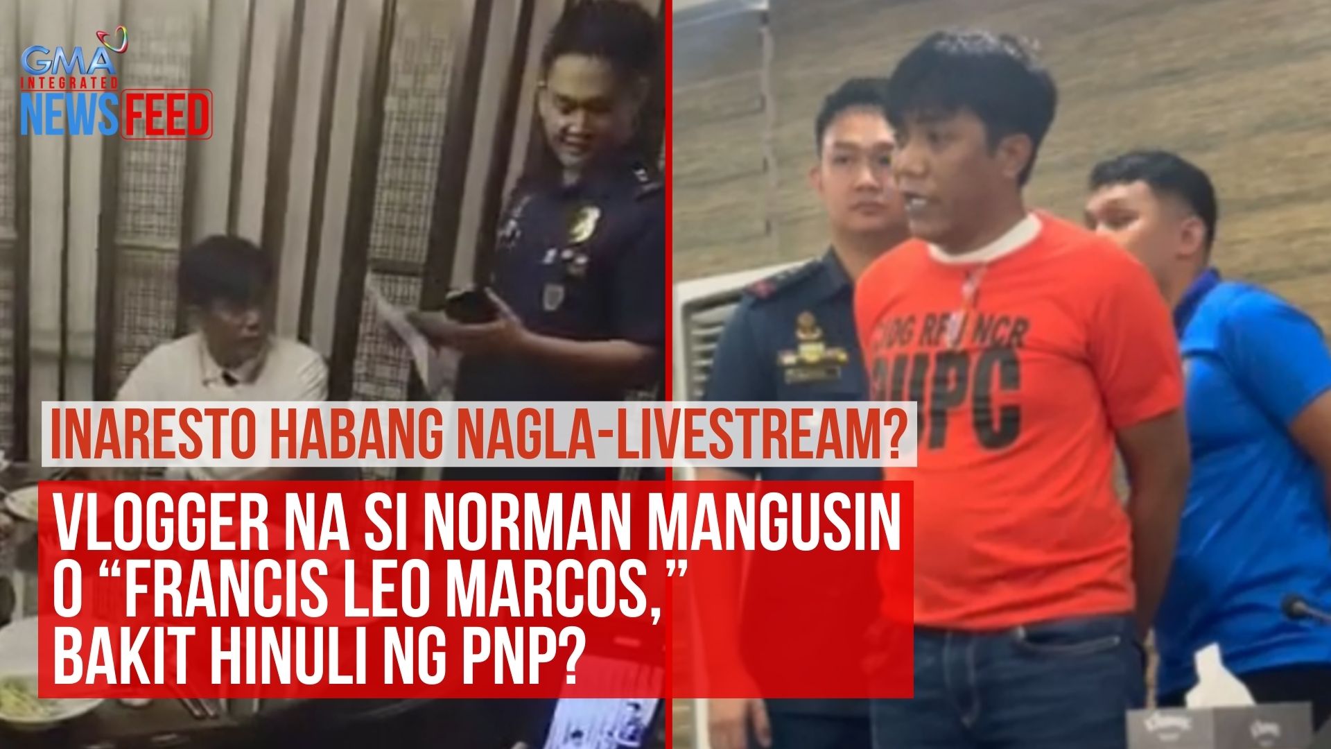 Inaresto ng Philippine National Police ang vlogger na si Norman ...