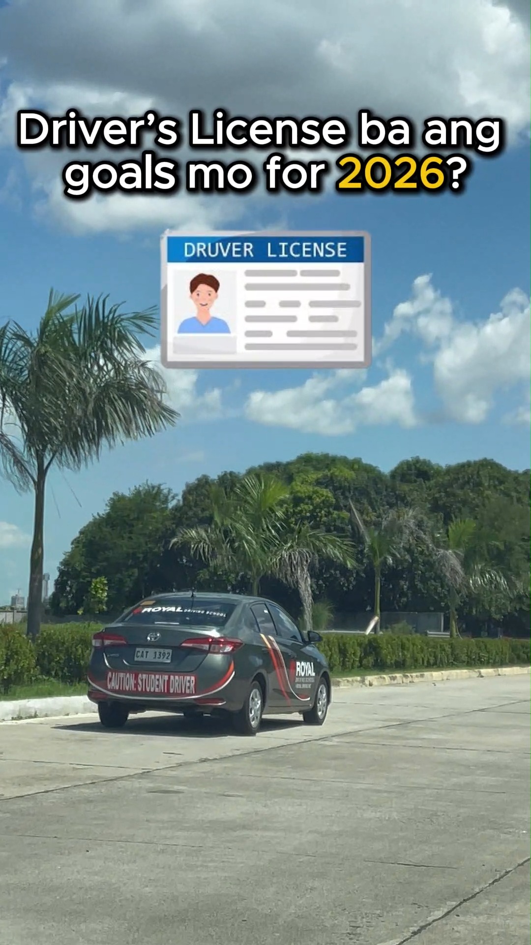 Driver’s License ba ang goal mo this 2026? 🚗 Before anything else, let ...
