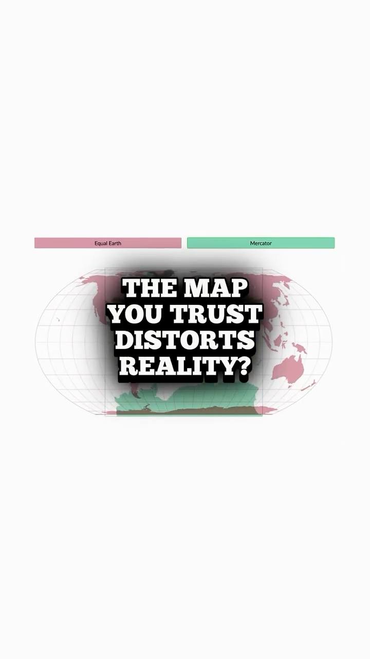 The map most of us grew up with was never meant to show true size. The ...