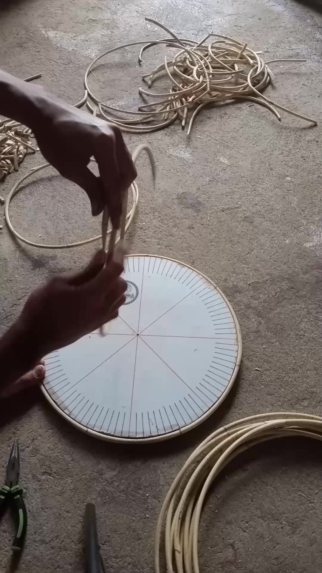 How to joint rattan for a bird cage. 🛠️👍 #craft #reel #tutorial | Joko ...