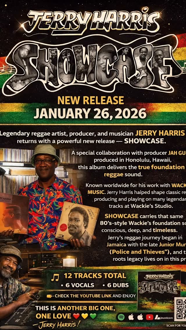 Jerry Harris Lover's Paradise REGGAE レゲエ Jerry Harris (@JerryHarrisArtist) • Facebook