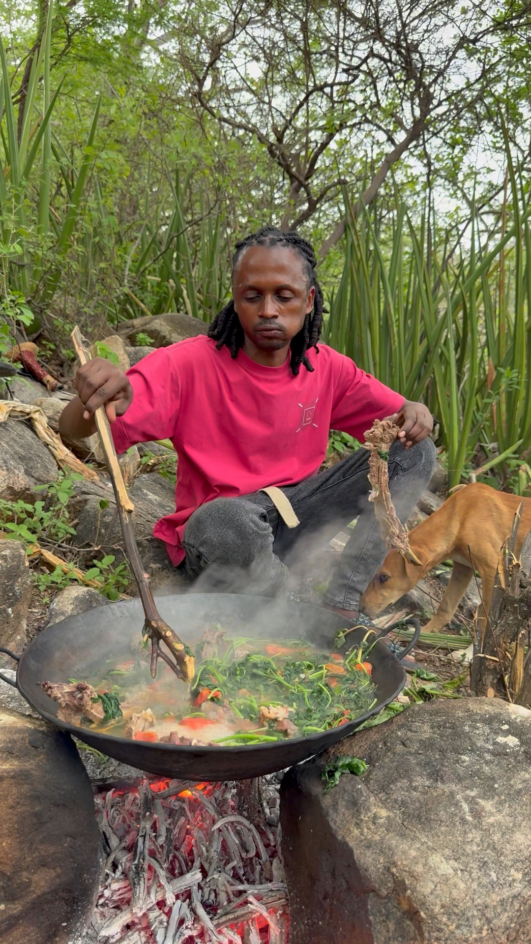Cooking in the wild | Musa Herry | Facebook