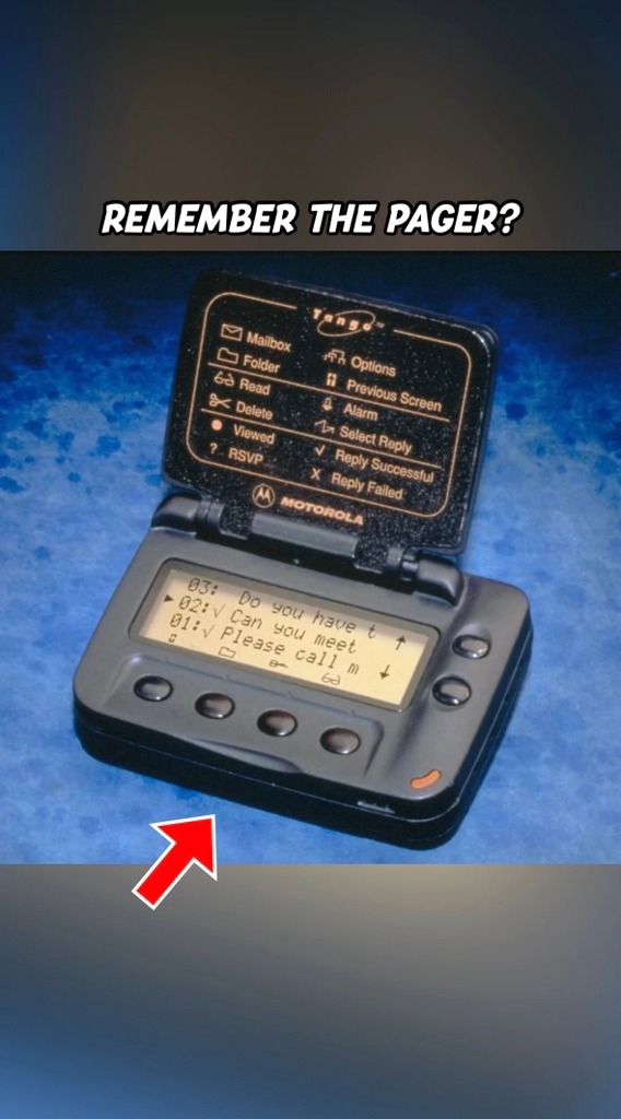 Rivell - Who Remembers The Pager? 🤔📱 #throwback #90s...