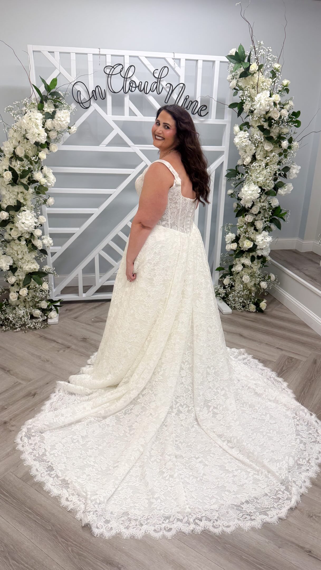 bridesmaid dresses peoria il For the bride who has always dreamed of lace… this is the one🤍 | Cloud Nine Bridal Boutique Women's Black Fringe Dress No Cloud nine Chiffon Color Size:34X34