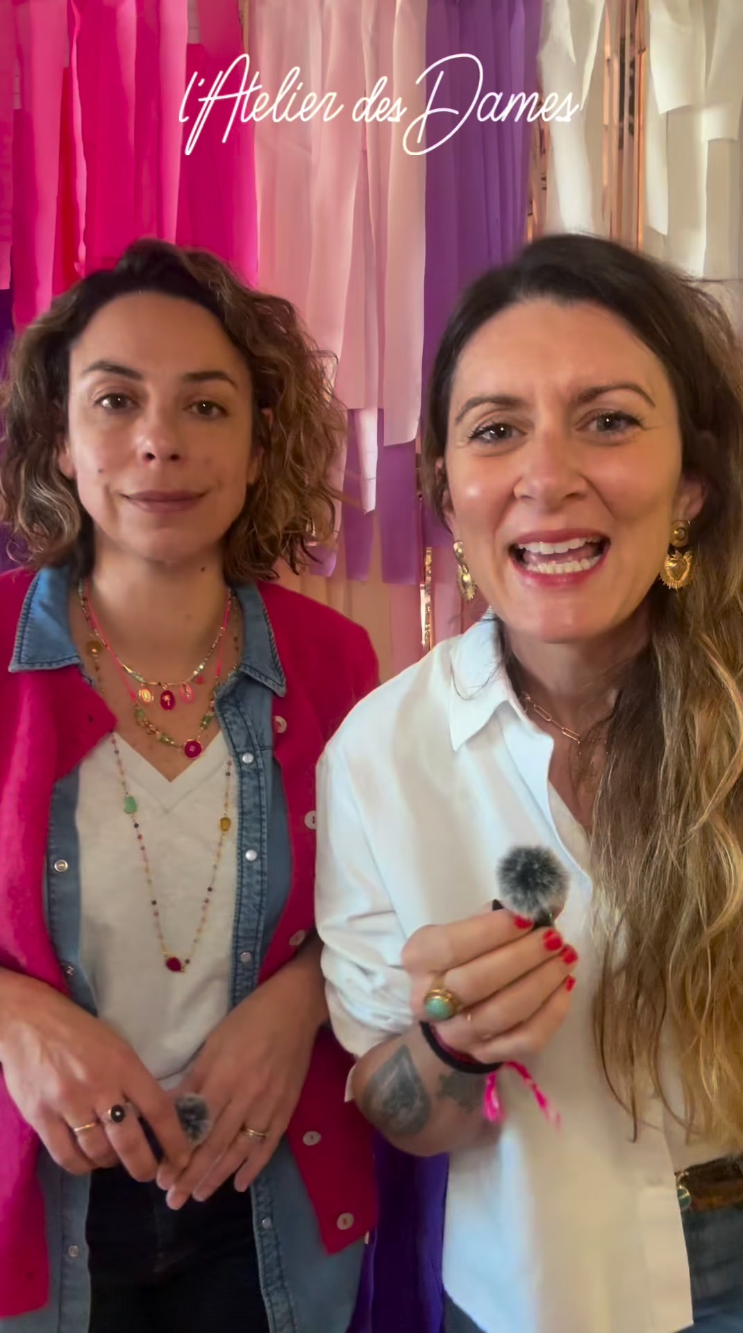 Deux Colliers Adorables De L'Atelier Des Dames - Neufs Avec Pochette (Valeur 100€)