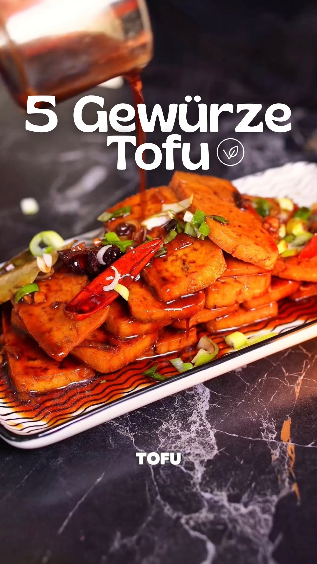 5-Gewürze-Tofu 🥢 #veganwednesday Zutaten: • 500 g Tofu • 30 g Ingwer ...