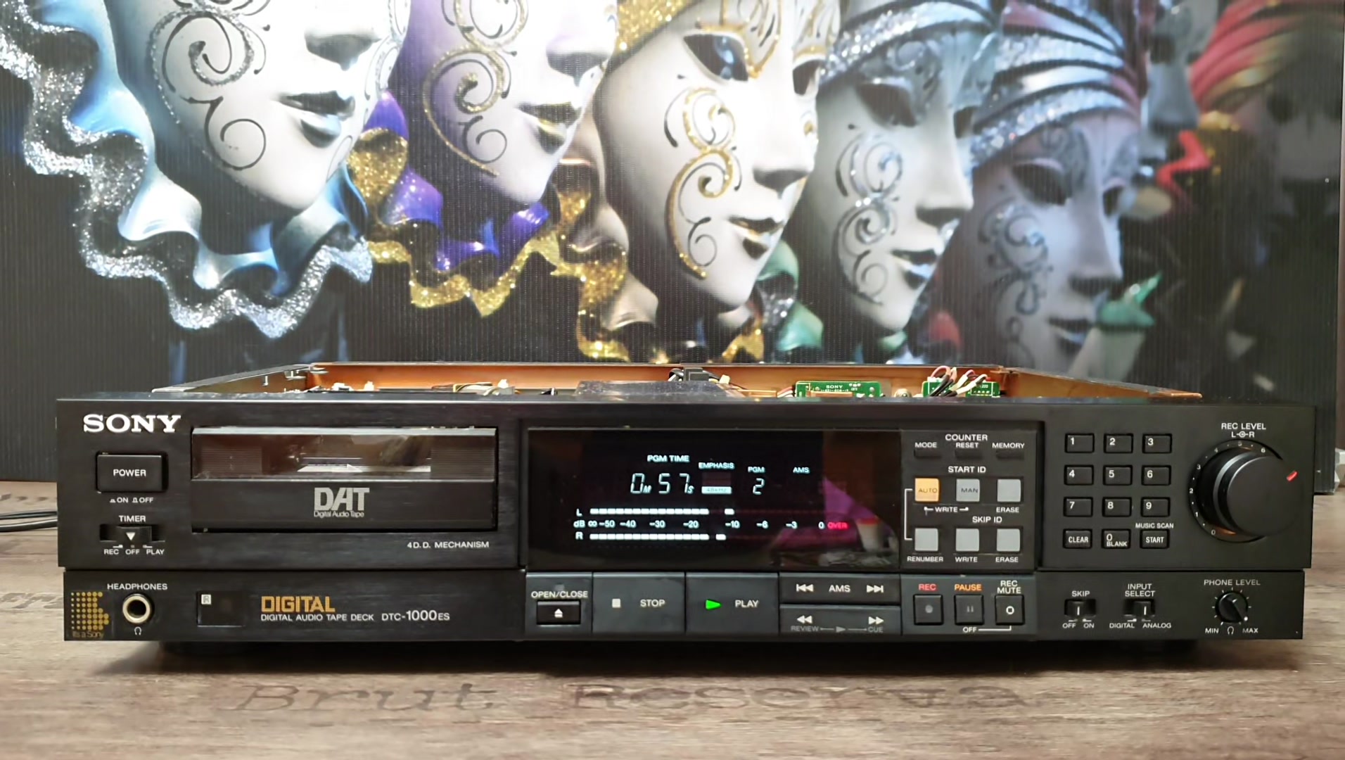 The expertly butchered SONY DTC-1000ES DAT Recorder is finally