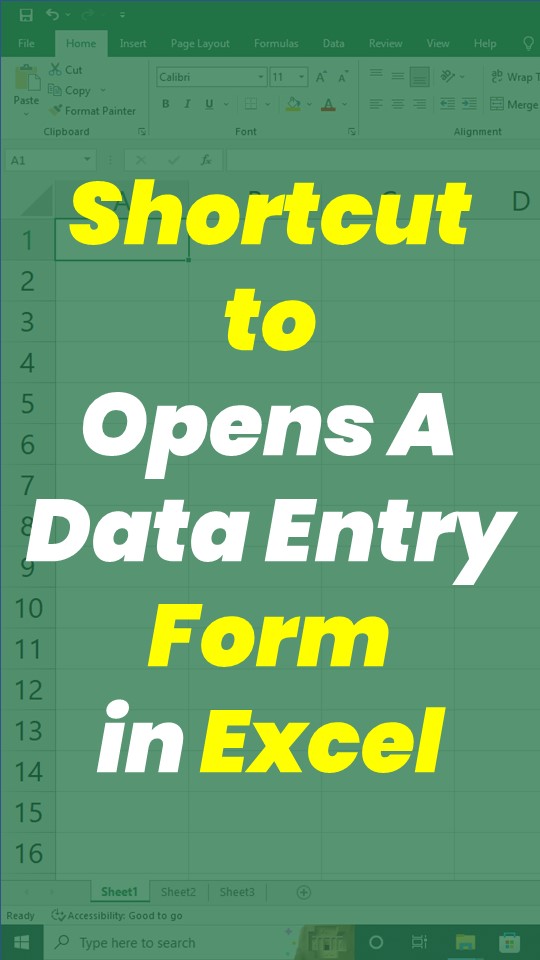 Entering data row by row in Excel? Use this smart shortcut to open the ...