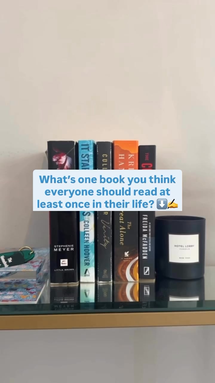 If you could recommend just one book to everyone, what would it be? 📖 ...