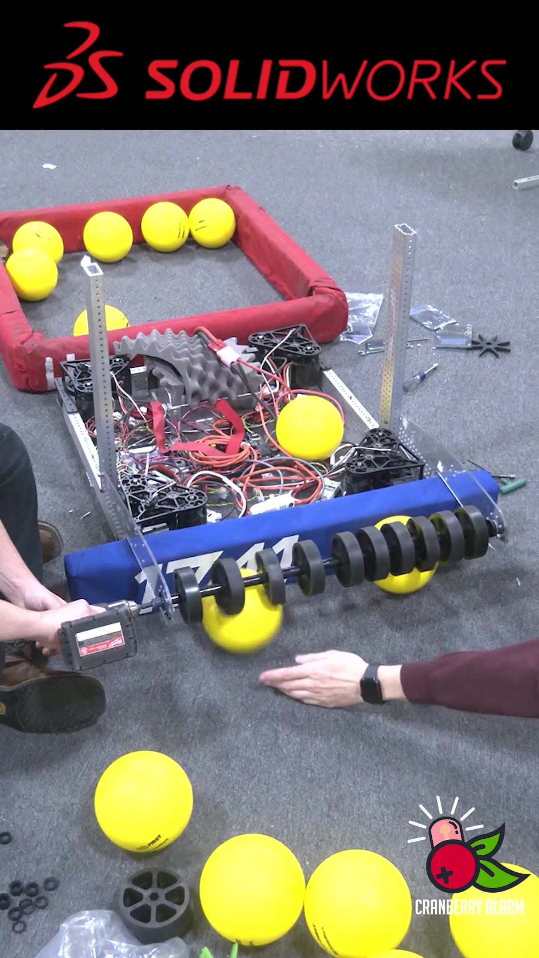 REBUILT Intake Testing by Ri3D Cranberry Alarm #FRC #REBUILT #Ri3D # ...