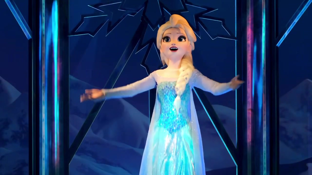 🇫🇷 Vidéo : Nouvel aperçu de l’animatronic nouvelle génération de Elsa ...