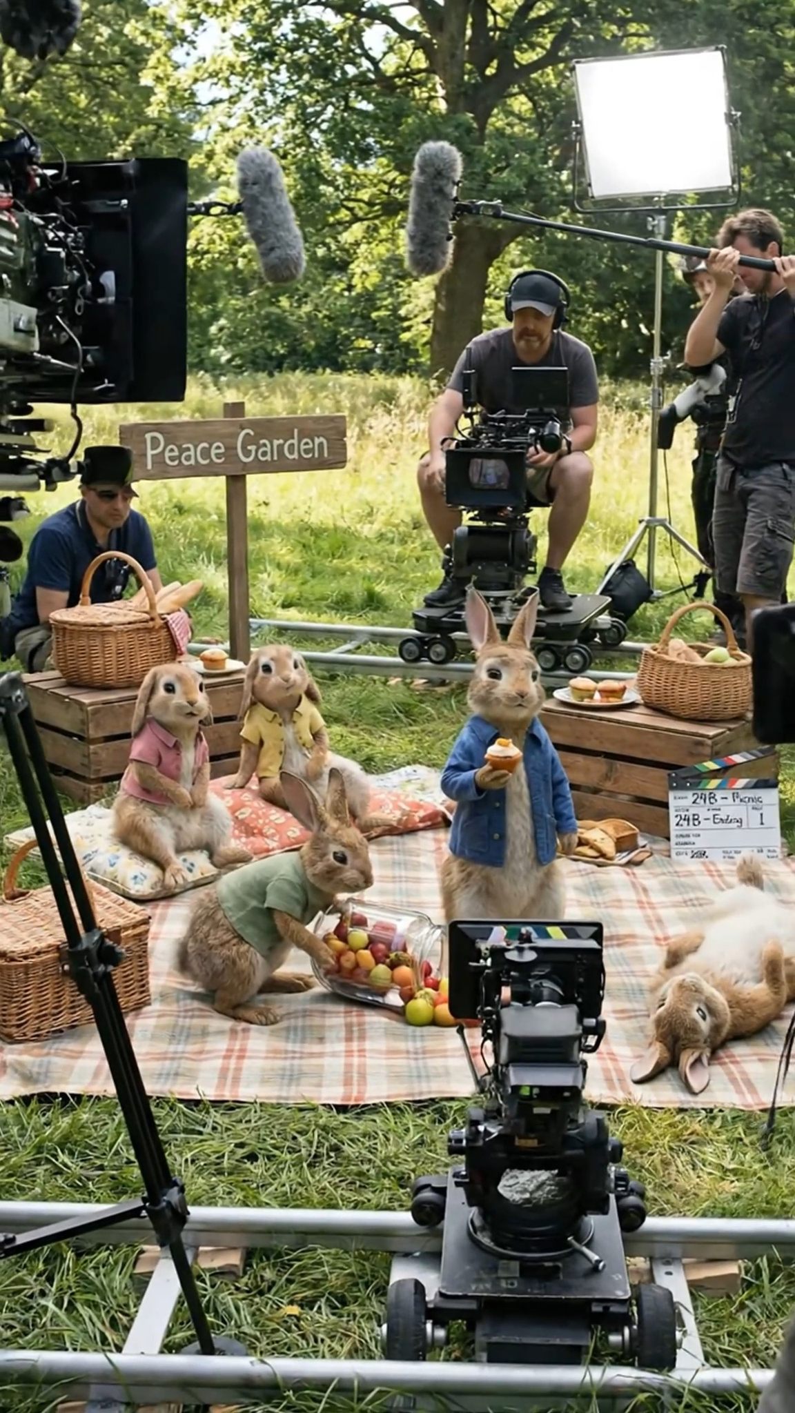 Peter Rabbit (2018) | Hidden Behind the Scenes Moments From the Set ...