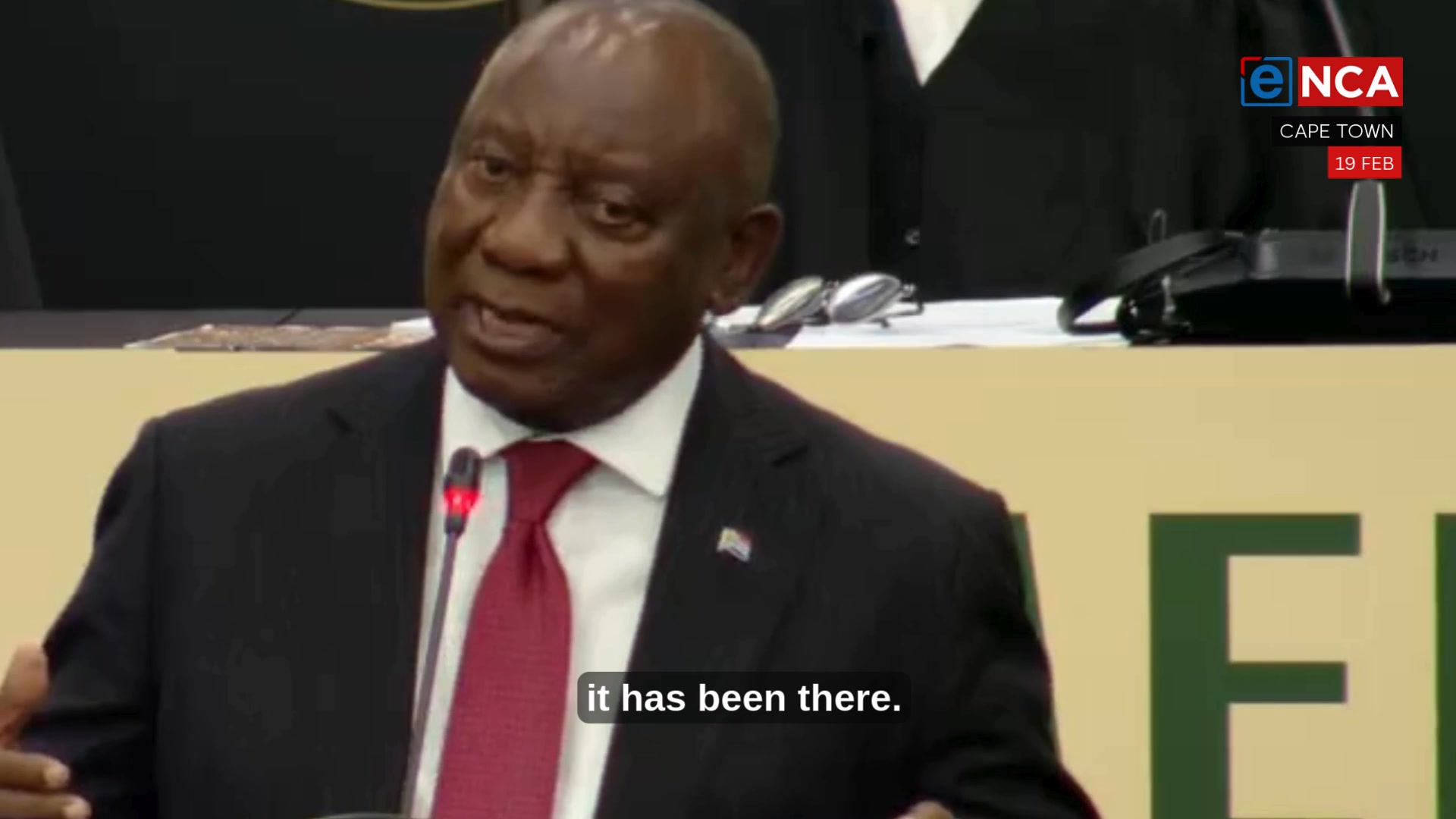 President Cyril Ramaphosa says progress has been made over the past ...