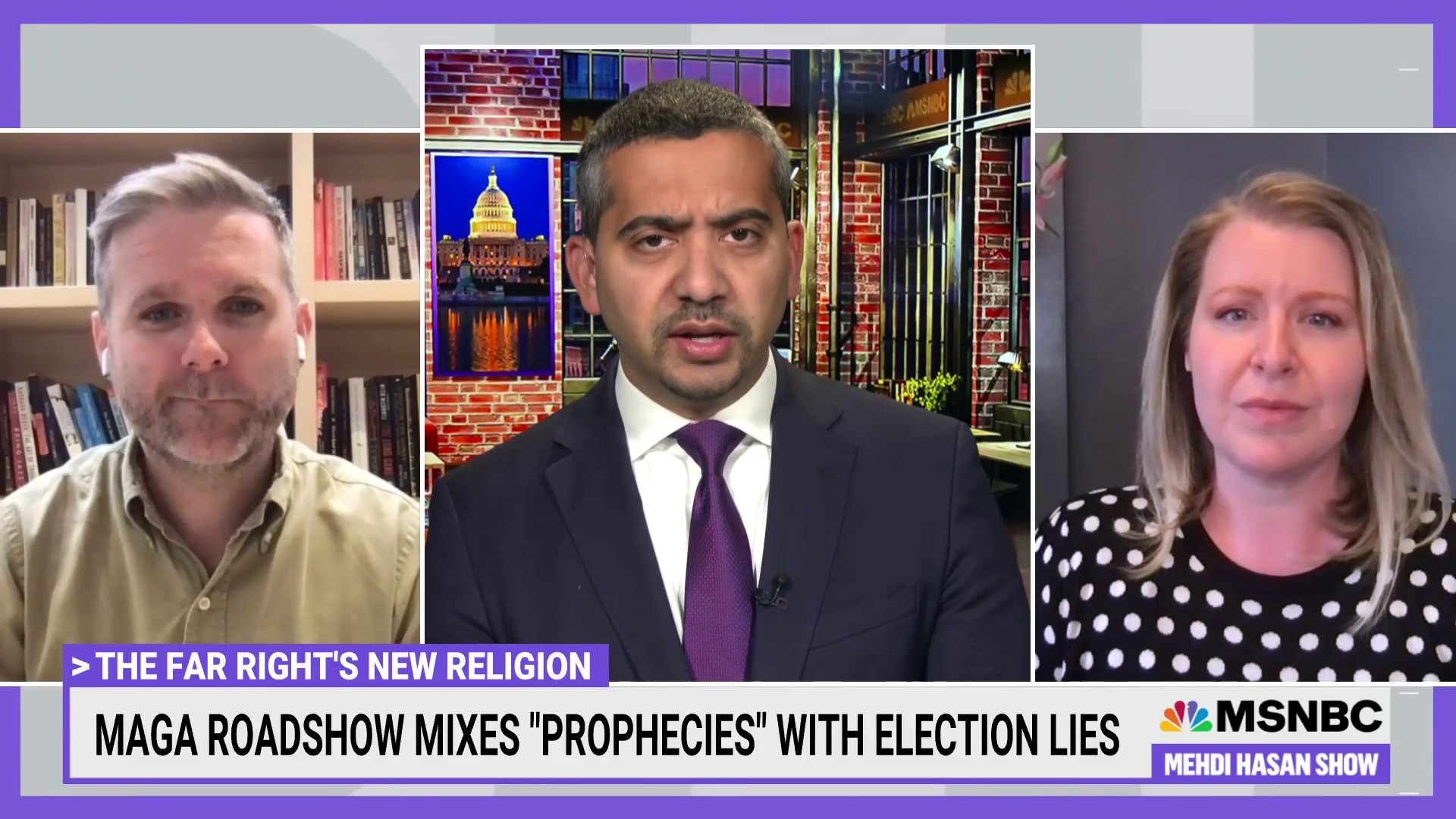 Inside the pro-QAnon, pro-Trump, Christian nationalist roadshow to ...