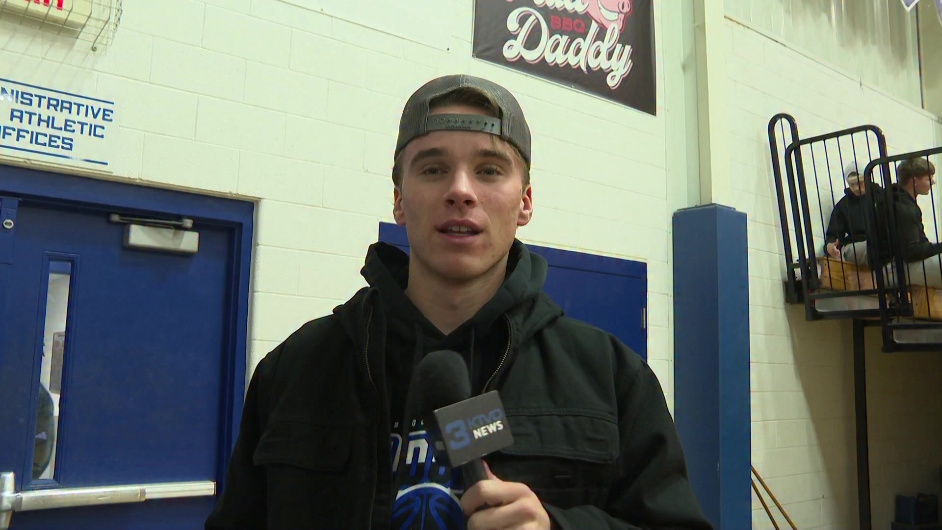 Look who I got to see before the Culver-Stockton Men's Basketball game ...