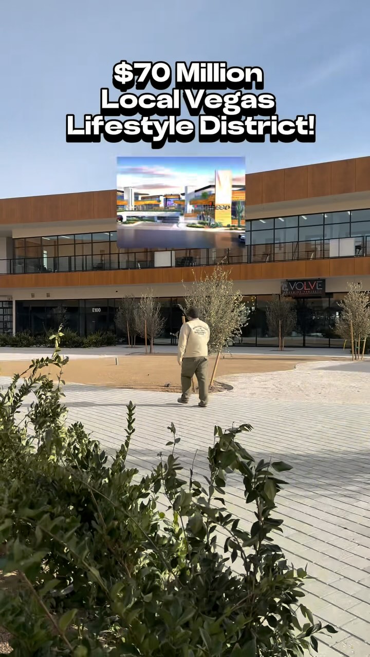 $70 MILLION VEGAS LOCAL LIFESTYLE DISTRICT! “The Bend” by @dapper ...