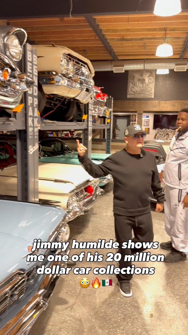 jimmy humilde shows me one of his 20 million dollar car collections 😳🔥 ...