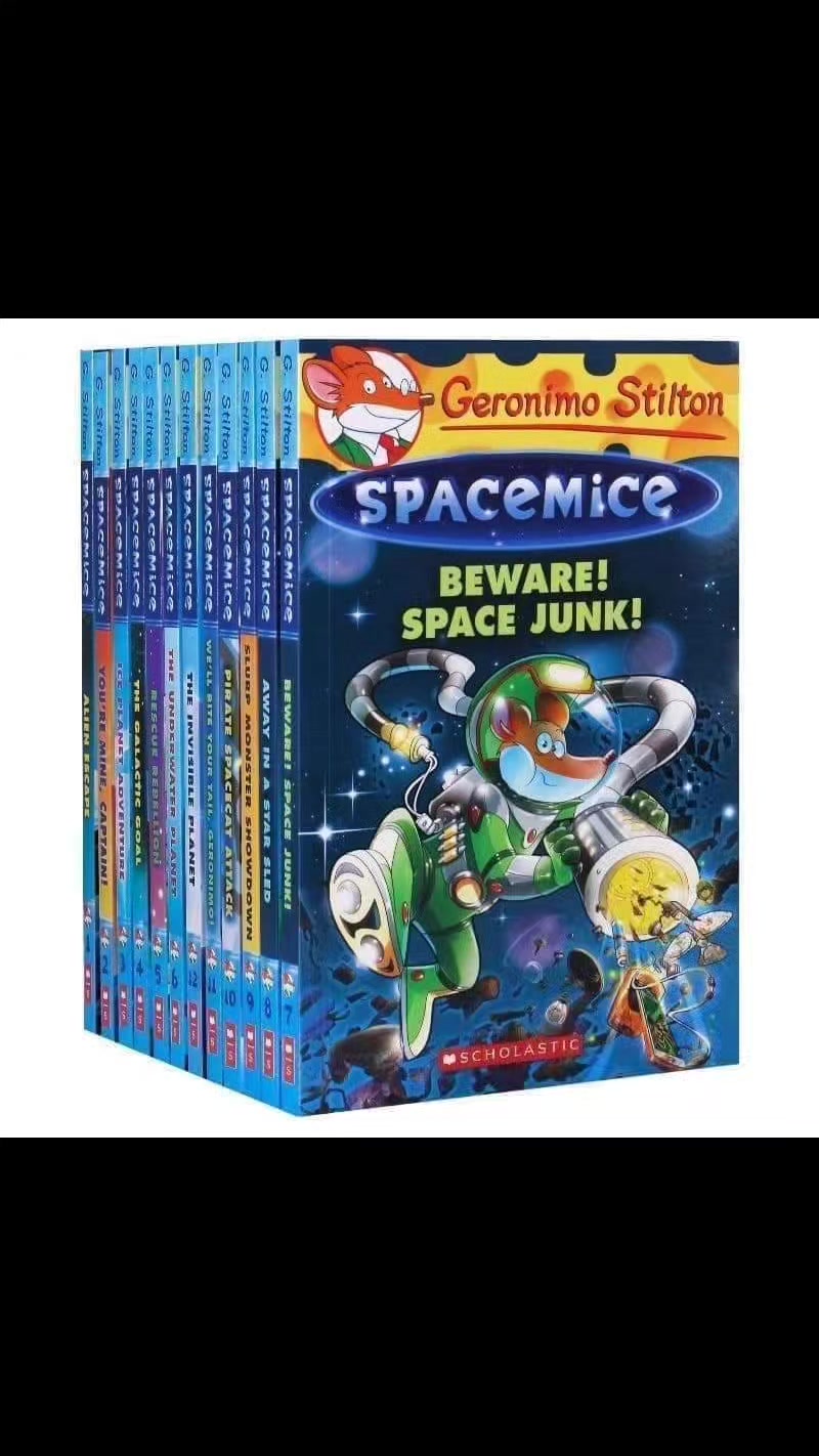 Geronimo Stilton SPACEMICE 洋書 12冊セット Geronimo Stilton Spacemice 12 books ✓ 13*19cm ✓124 pages each